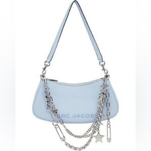 Marc Jacobs Clud Blue Chain Shoulder Bag